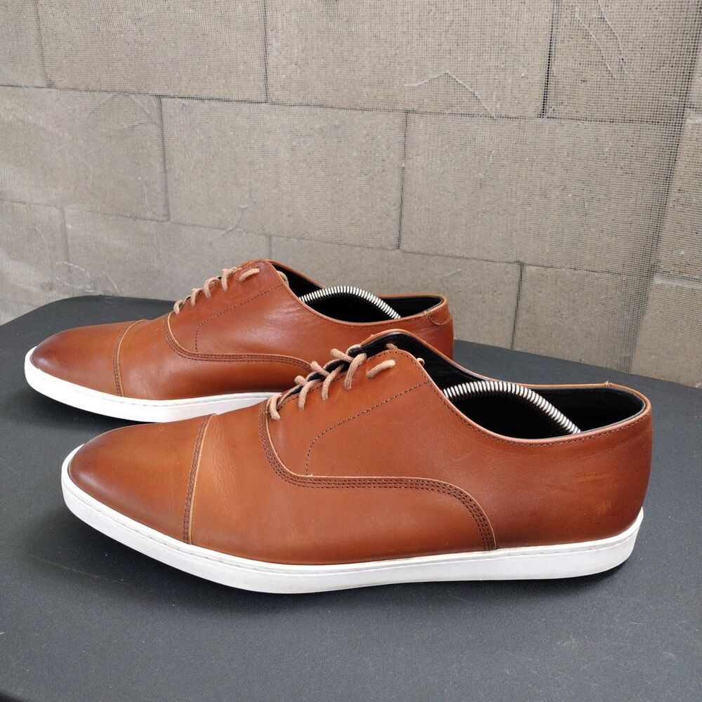 Allen Edmonds Park Avenue Chilli Oxford Dress Sneaker Size 11E Wide Width 4322